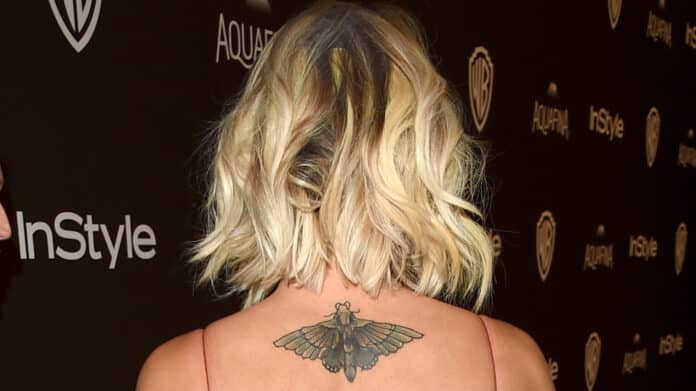 Does Kaley Cuoco Have the Moth Tattoo in Real Life?