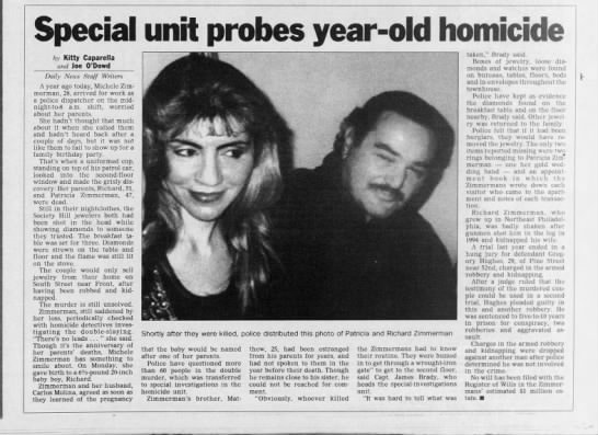 Patricia and Richard Zimmerman Murders