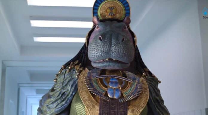 Who Plays the Hippo Goddess in Episode 4