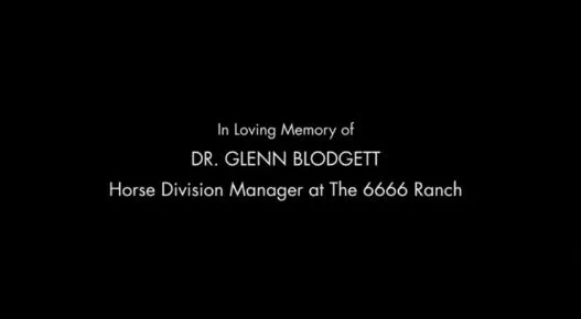 who was Dr Glenn Blodgett in title card