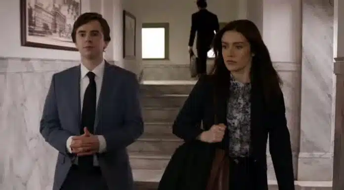 Joni DeGroot and Janet Stewart in the good doctor