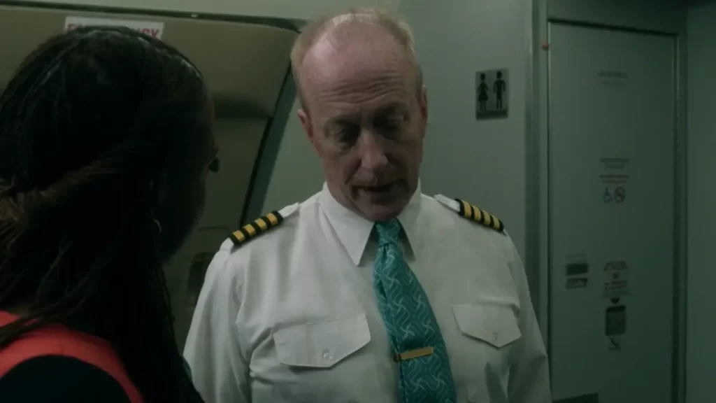 Fiona Clarke and Captain Bill Daly in Manifest